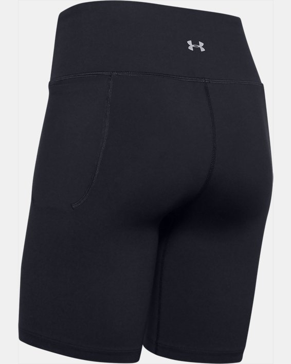 女士UA Meridian單車短褲, Black, pdpMainDesktop image number 7